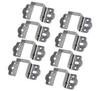 8 morsetti per telaio letto in metallo per divani e armadietti, per la sicurezza del letto e la distribuzione della pressione