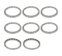 8 Mozzi Forcella per Biciclette Cuscinetto del Movimento Centrale Fermi Sfere in Acciaio Carbonio Cuscinetti per Cuffie Cuscinetti Accessori per Ciclismo Cuffie per Mountain Bike Cuscinetti a