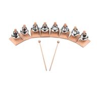 8 note Campane A Mano Learning Education Strumenti A Percussione Con Mallet