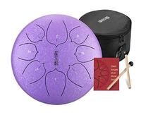 8 note D Tasti D Thumue Thumue Drum per adulti e bambini, Astrumento a percussione a mano per meditazione personale, yoga, prestazione stradale, Zen (10 pollici) (Color : A)