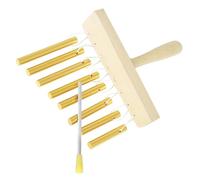 8 note portatile Wind Chimes strumento con manico in legno musicale perfetto per la pratica musicale e palcoscenico di metallo vento