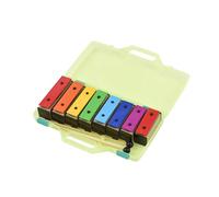 8 Note Xilofono Glockenspiel Piastre Metalliche Rimovibili Campane Risonanti Per Strumenti A Percussione Per Studenti Principianti