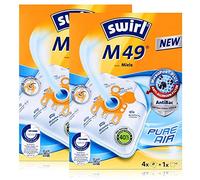 8 originale Swirl M49 sacchetti per aspirapolvere, adatto per Miele Senator GL Automatic
