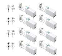 8 Pacchetti Pistole Monouso per Piercing All'Orecchio Kit Pistole Sterili per Piercing All'Orecchio Con Borchie per Ragazze, Ragazzi, Donne e Uomini