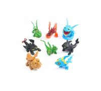 8 PACK Dragon 2 Figure