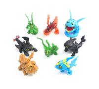 8 PACK Dragon 2 Figures