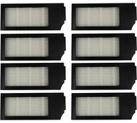 8-Pack HQRP Filtro Per Ecovacs Deebot X1/X1e Omni X1 Plus X1 Turbo Robot VAC