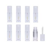 8-Pack Lip Gloss Tube with Empty Stick, 6.5ml Refillable Lip Gloss Bottle Mini Lipstick Bottle
