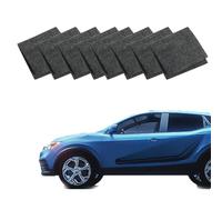 8 Pack Panno Nano Sparkle per Graffi Auto, Multiuso Magico, 2024 Upgrade Rimuovi Graffi per Riparazione Piccoli su Tutte le Auto (Nero Grigio, 20x10cm)