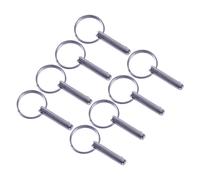 8 PACK Quick release Pin 1/4" Stainless Steel Boat Bimini Top Marine Hardware