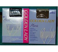 8 paia collant GOLDEN LADY mod.MARA Tg XL EXTRA LARGE 20 den conformato col.BLU