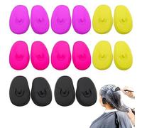 8 paia di copriorecchie impermeabili in silicone per parrucchieri, coloranti, protezioni per le orecchie, per parrucchieri