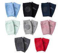 8 Paia Di Ruote Per Il Ginocchio Per Bambini, Granchi Per Bambini, Slittamento Elastico, Traspirante Al Ginocchio, Slittamento Morbido E Confortevole Per Il Ginocchio, Accessori Per Bambini.
