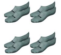 8 Paia Di Skechers Unisex Footies In Mesh Con Ventilazione SK44008
