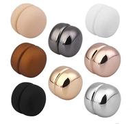 8 paia di spille magnetiche hijab rotonde hijab spilla magnetica hijab clip bottoni magnetici spille senza perni per sciarpa musulmana Hijab Cardigan