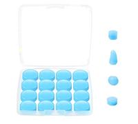 8 Paia Inserti Auricolari in Silicone, Tappi in Silicone Modellabili per Le Orecchie, Insonorizzanti, Silicone, Riutilizzabili, Universali
