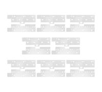 8 Pairs Accessori Per Il Trattamento Delle Finestre Pezzi Di Ricambio Persiane