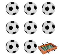 8 palline da calcio da 32 mm, per calcio balilla e come decorazione