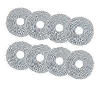 8 panni di ricambio Compatibile con Roborock Q Revo/Qrevo MaxV/Qrevo Pro/Qrevo S, Compatibile con Roborock Q Revo Serie, Riutilizzabili e lavabili