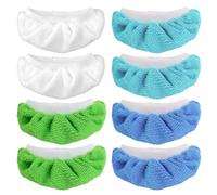8 panni in microfibra per scopa a vapore portatile, accessori di ricambio per Bissell Steam Shot Dupray PurSteam Comforday, lavabili e riutilizzabili (4 colori)