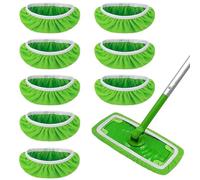 8 Panni in Microfibra per Swiffer, Ricambio per Pavimenti Asciutti/Bagnati