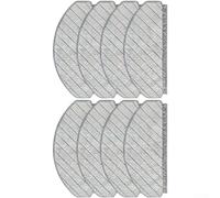 8 panni per per aspirapolvere ECO-VACS Dee-bot X1/T10 Plus, lavabili e riutilizzabili, panni in microfibra per la pulizia