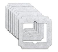 8 panni per pulizia ECOVACS Winbot Mini W-CC02-0012 - Microfibra di ricambio compatibile con robot di pulizia per finestre, efficace contro polvere e macchie d'acqua