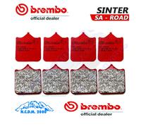 8 PASTIGLIE FRENO ANTERIORI BREMBO SINTERIZZATE 07BB33SA DUCATI 749 DARK 2006