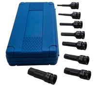 8 Pc 1/2" Impact Hex Socket Set H5 - H6 - H8 - H10 - H12 - H14 - H17 - H19
