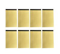 8 PC A 4 Note Carta Da Scrittura Nota Scratch Book Foglio Foderato Legale Per La Lacrima Le Note Scolastiche Della Scuola Casa Foderabile Lacrime