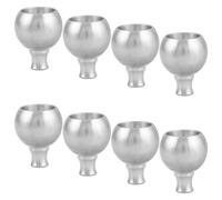 8 Pcs Accessori Portacandele Inserti Per Candelieri Adattatore Fatto Mano Feste