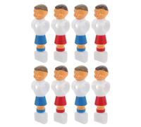 8 Pcs Action Figure Di Giocatori Football Soccerio Da Tavolo Parti Calcio Del