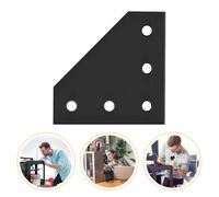 8 Pcs Alluminio Estruso Profilo Staffa Angolare Estrusione Connettore Del Di