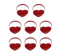 8 Pcs Anelli Per Tovaglioli Porta Da Tavola Decorazioni Di San