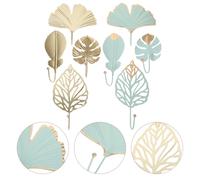 8 Pcs Appendini Da Porta Ganci Parete Appendiabiti Grucce Metallo