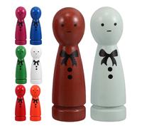 8 Pcs Bambole Piccole Per Bambina Legno Giocattoli La Casa Delle