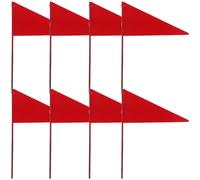 8 Pcs Bandiere Marcatura Per Prato Bandierine Segnaletiche Colorate Da Terra