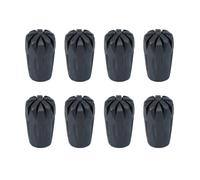 8 Pcs Cane Tip Replacement for Hiking and Trekking Accessorio Per Bastoncini Da