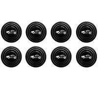 8 PCS Car Bumpers Car Door Anti-collision Sticker Can Reduce The Vibration When TheCar Door is Opened & Closed for Most Cars SUVs Trucks Hood Rear Trunk Car Door Protectors (black)