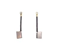 8 PCS Carbon Brushes 8x16x20mm with Wire Leads for Electric Motor Generators - Compatible with Various Models