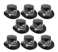 8 PCS Celebration Hats Cappelli Happy New Year Divertente Cappello Festa