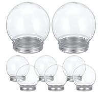 8 Pcs Centrotavola Per Festa Di Natale Sfere Neve Vuote Lavoretti Dome in