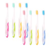 8 Pcs Child Travel Brush Head Toothbrush For Children's Oral Care