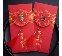 8 Pcs Chinese New Year Pacchetto Rosso Buste Rosse Per Il Festival Di Primavera