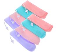 8 Pcs Contenitore Per Sapone Rete Porta Da Bagno Viaggi Sacchetti Di