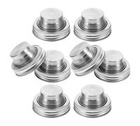 8 Pcs Copri Vasetto Coperchi Di Ricambio Barattoli Spezie Shaker Il Caffè