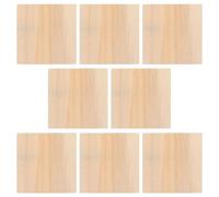 8 Pcs Cornice Quadro Fogli Di Compensato Legno Vuoto Ritagli