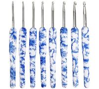 8 Pcs Crochet Hook Set Sewing Supplies Uncinetti Ergonomici Uncinetto