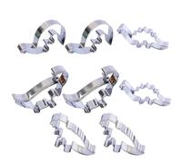 8 Pcs Cutter Set Cookie Cutters Pastry Baking Stampi Biscotti Di