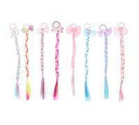 8 Pcs Estensione Dei Capelli Coda Di Cavallo Accessori Per Bambina